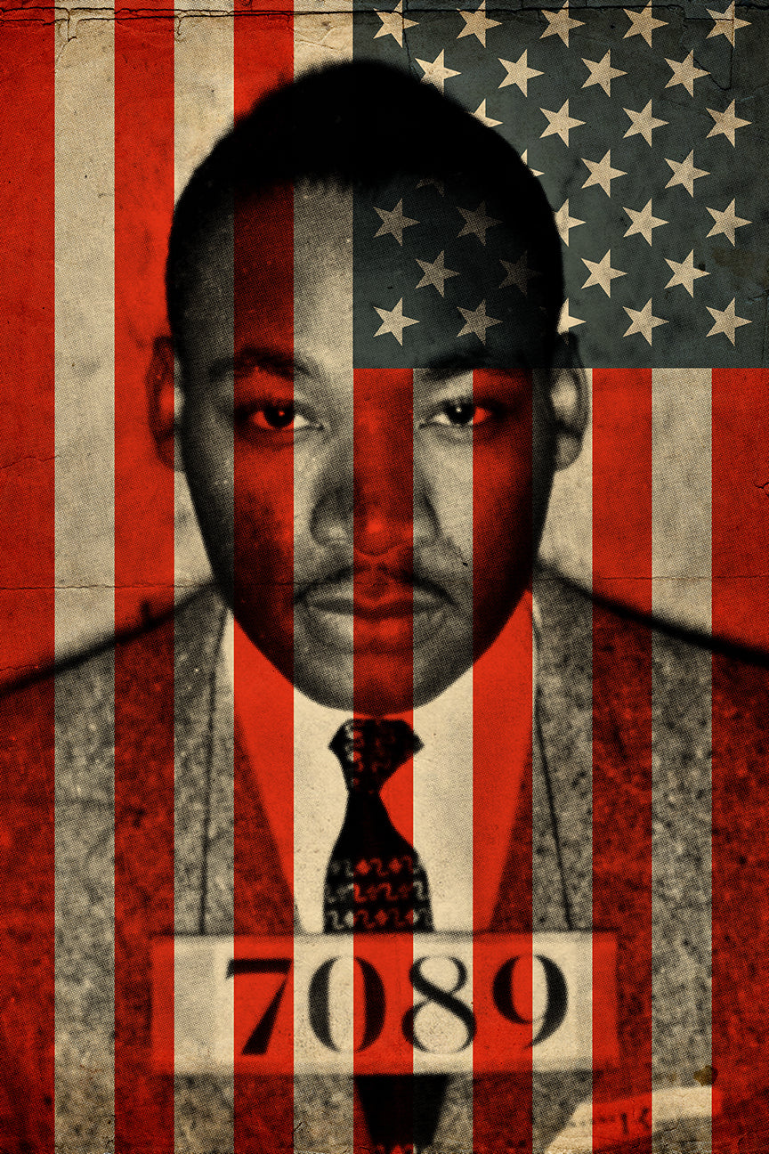 The All-American Martin Luther King 24" x 36" - Print