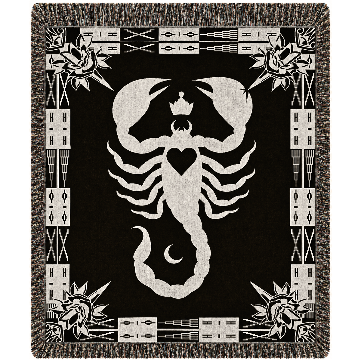 Scorpion Queen (Travel & Throw) Blanket