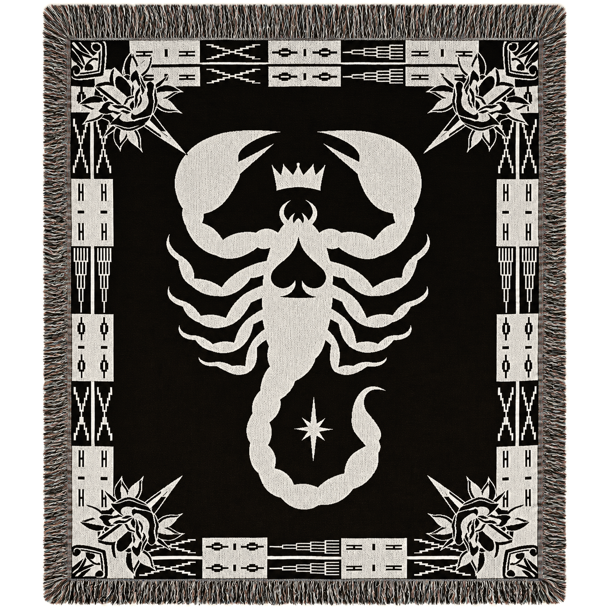 Scorpion King (Travel & Throw) Blanket