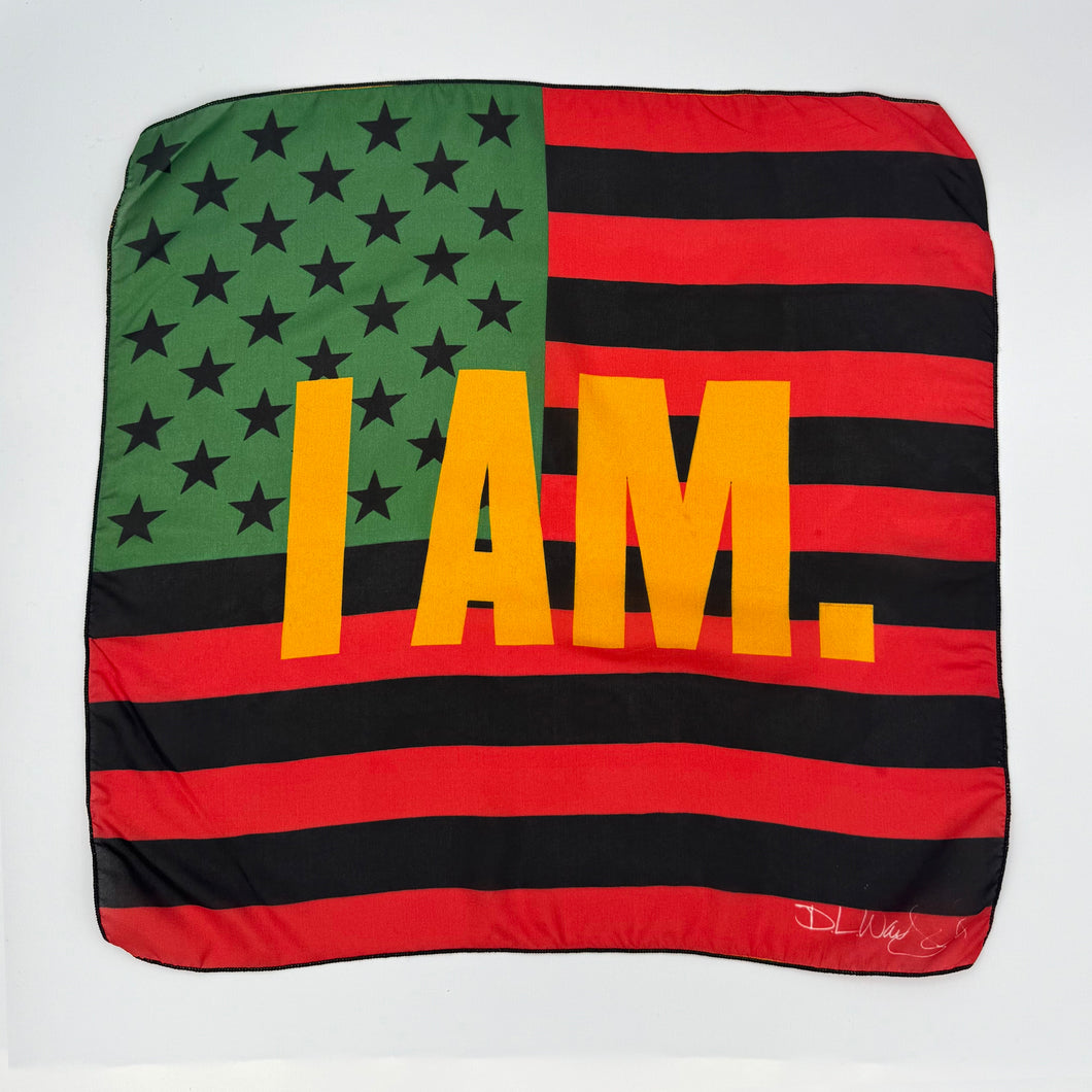 I AM - Silk Pocket Square
