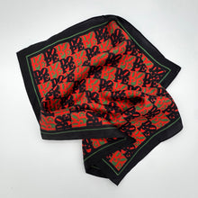 Load image into Gallery viewer, DOPE (RED+BLACK+GREEN) - Silk Pocket Square