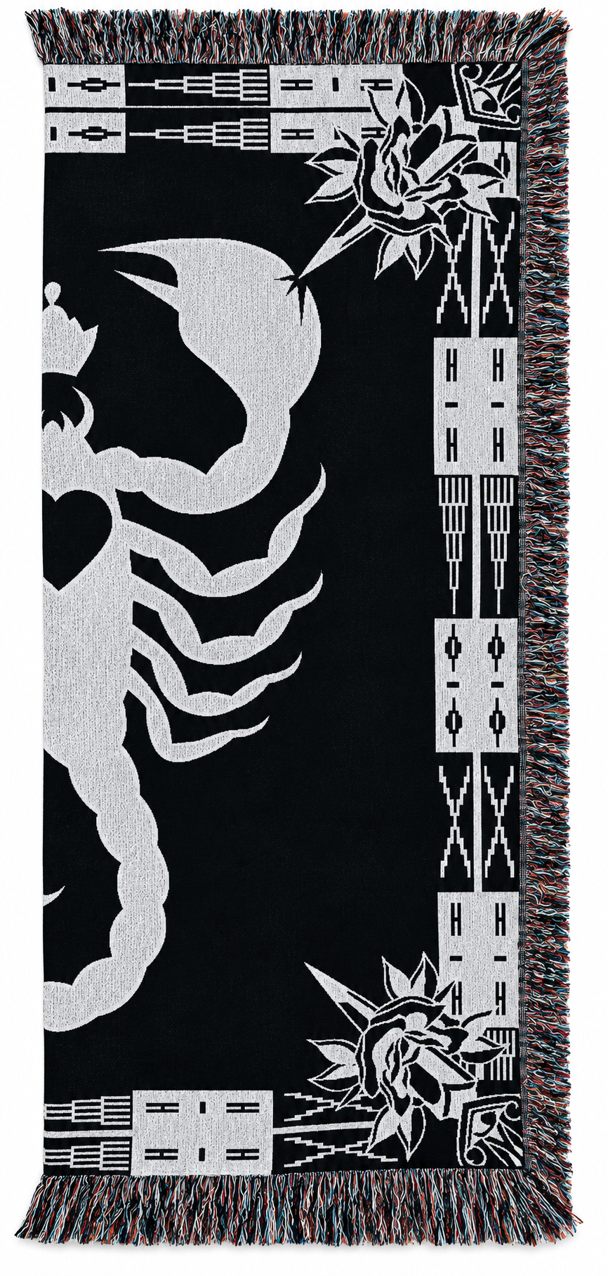 Scorpion Queen (Travel & Throw) Blanket