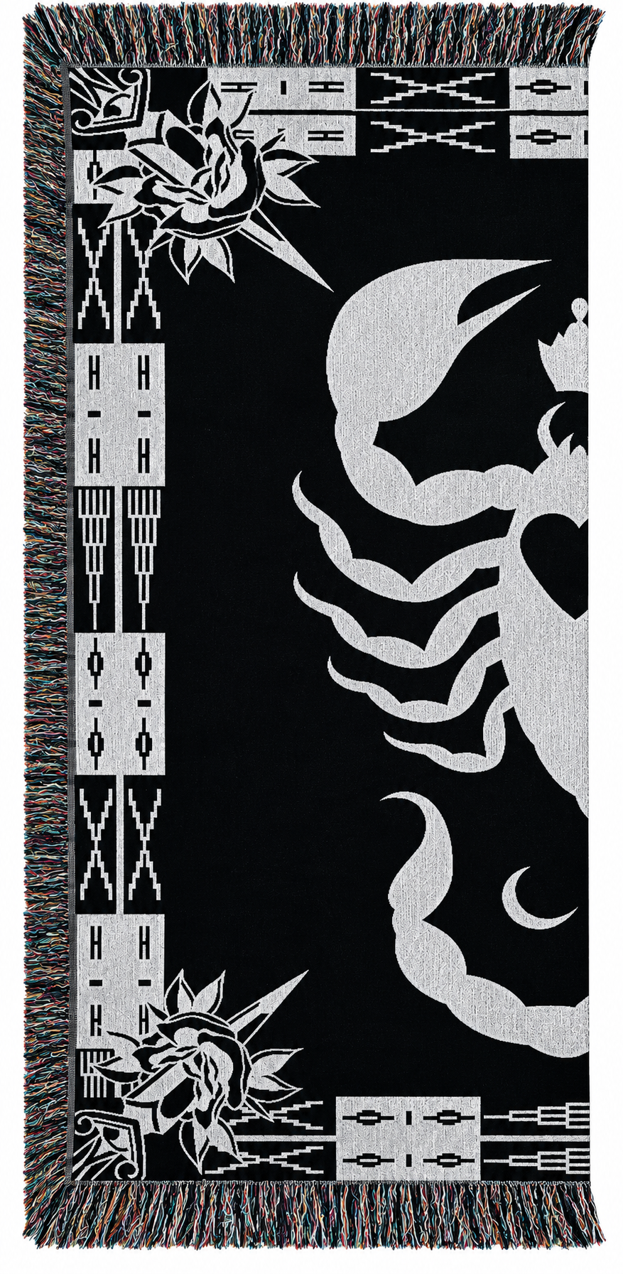 Scorpion Queen (Travel & Throw) Blanket