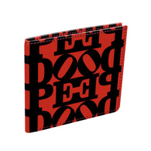 Load image into Gallery viewer, DOPE™ Black On Red Leather Wallet