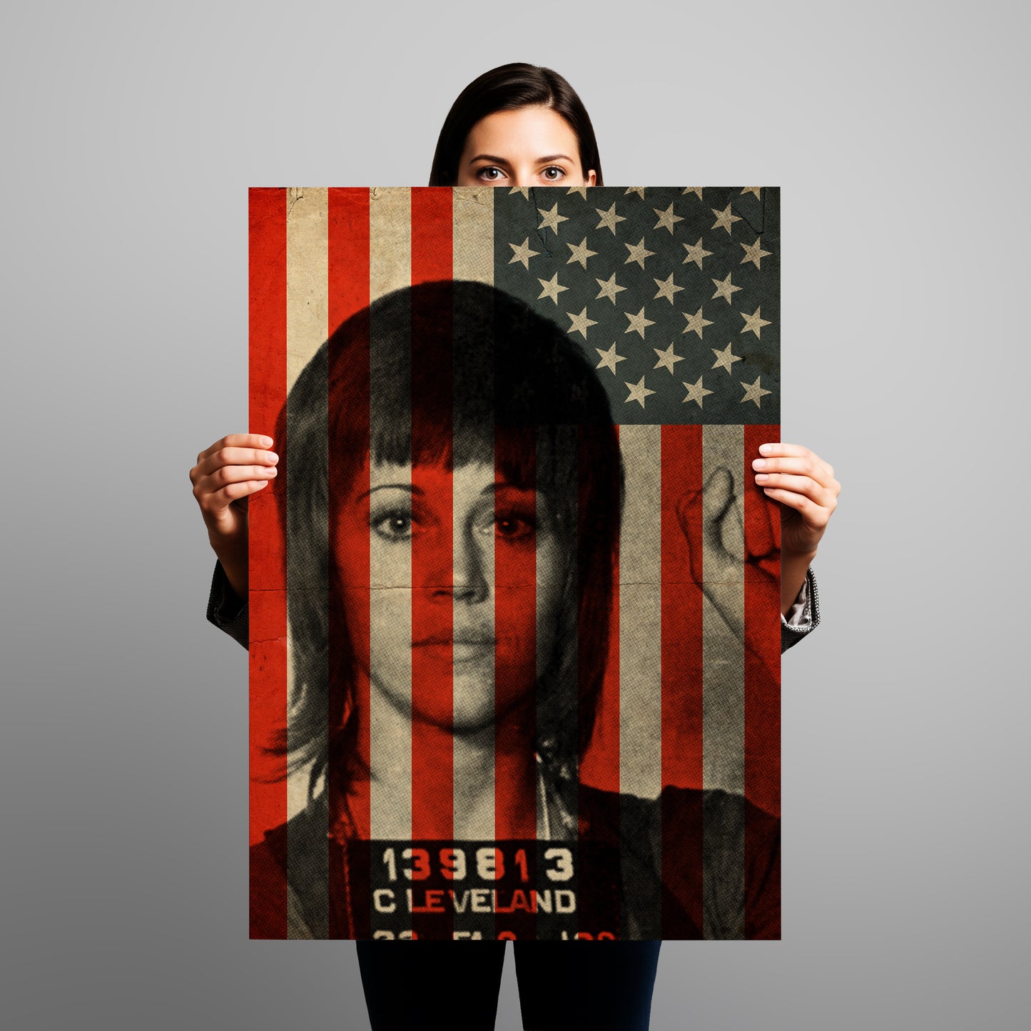 The All-American Jane Fonda 24" x 36" - Print