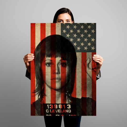 The All-American Jane Fonda 24" x 36" - Print