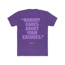 Load image into Gallery viewer, Coach Talk: NOBODY CARES - Unisex Cotton Crew Tee