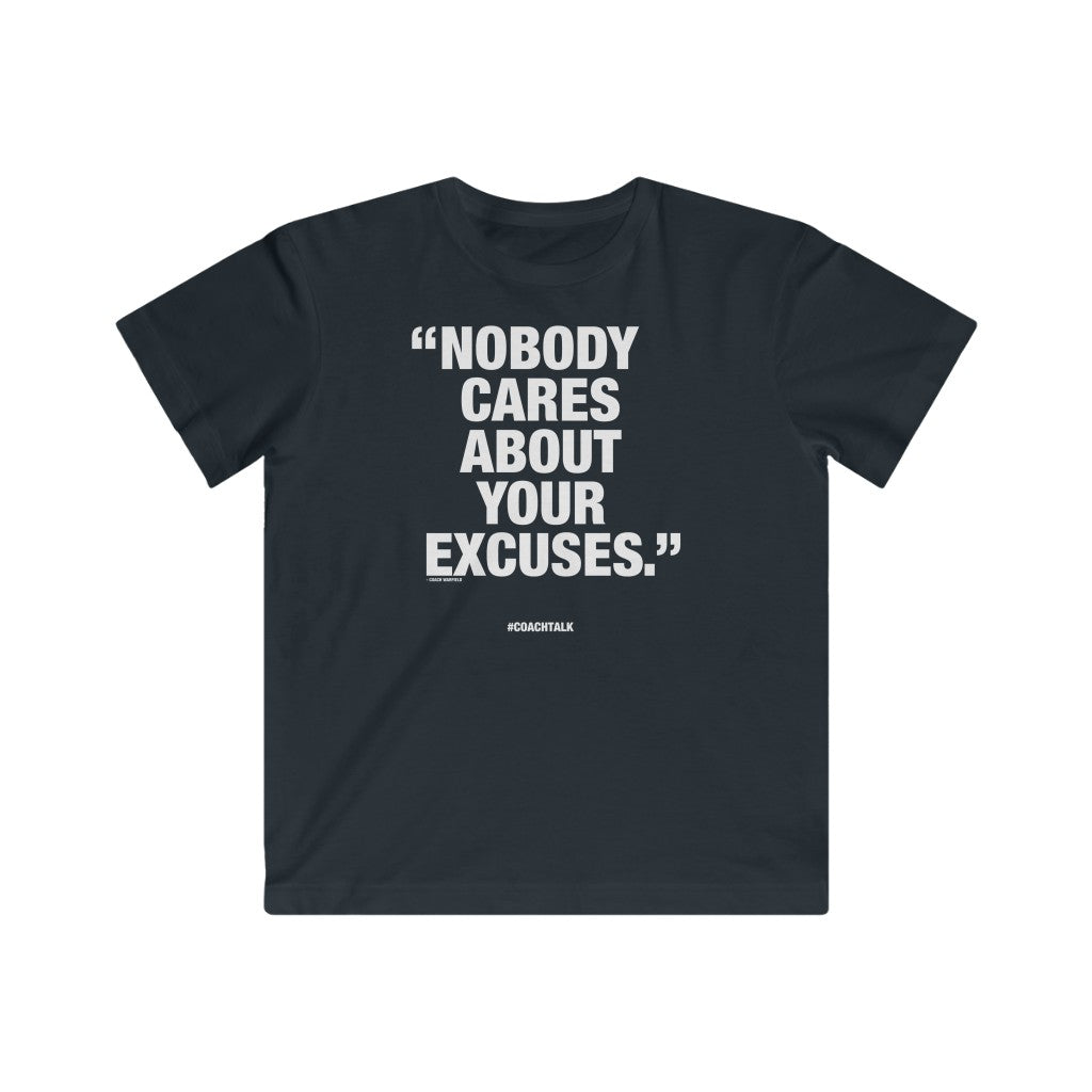 Coach Talk: NOBODY CARES - Kids Fine Jersey Tee