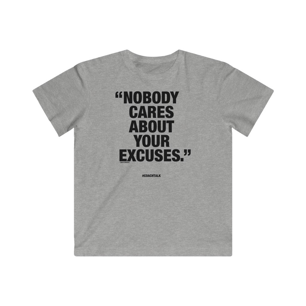 Coach Talk: NOBODY CARES - Kids Fine Jersey Tee