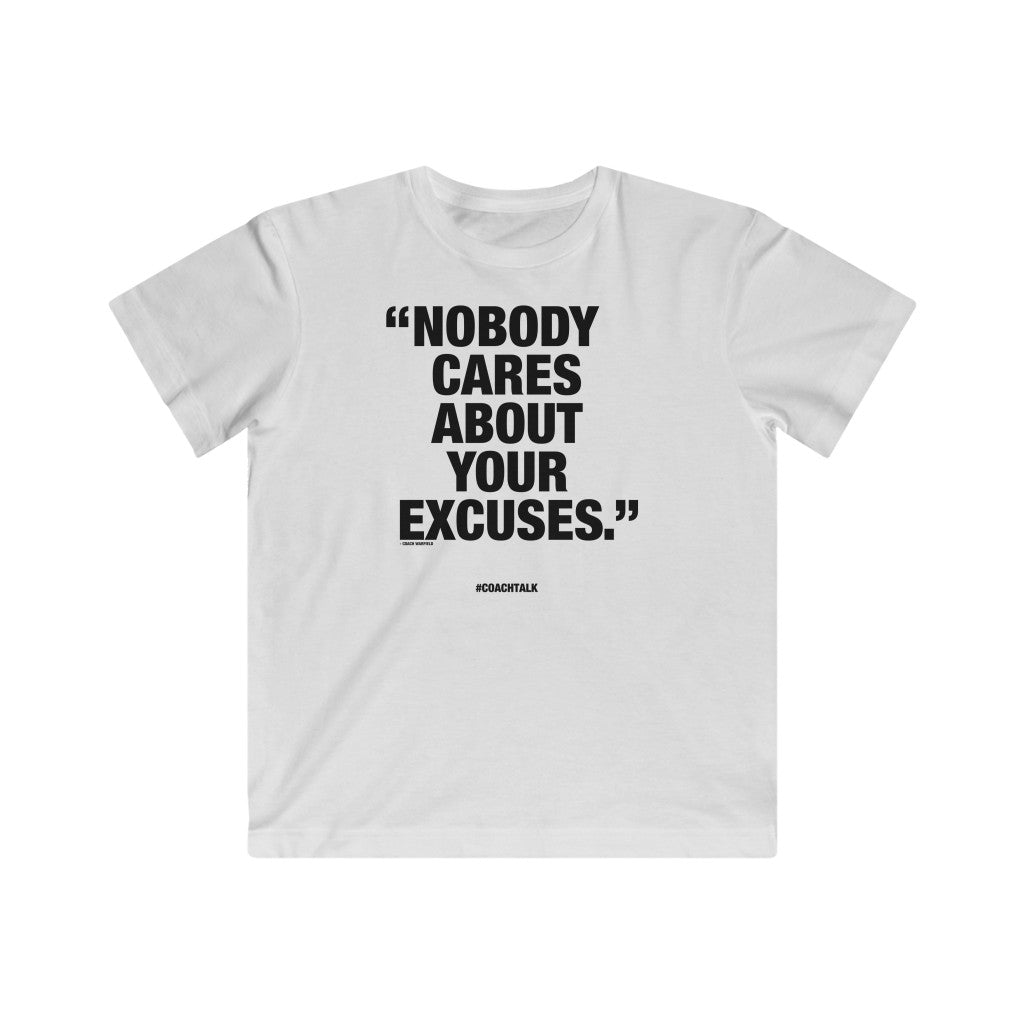 Coach Talk: NOBODY CARES - Kids Fine Jersey Tee
