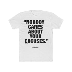 Coach Talk: NOBODY CARES - Unisex Cotton Crew Tee