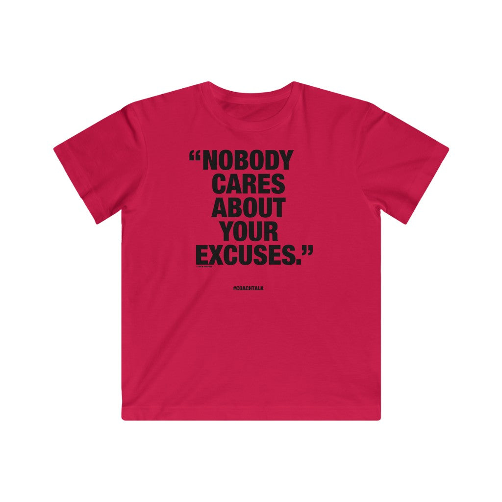 Coach Talk: NOBODY CARES - Kids Fine Jersey Tee