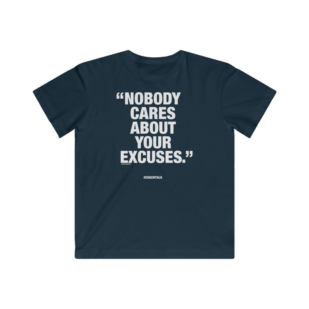 Coach Talk: NOBODY CARES - Kids Fine Jersey Tee