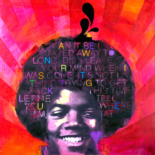 I Wanna Be Where You Are - 36" x 36" Canvas Giclee
