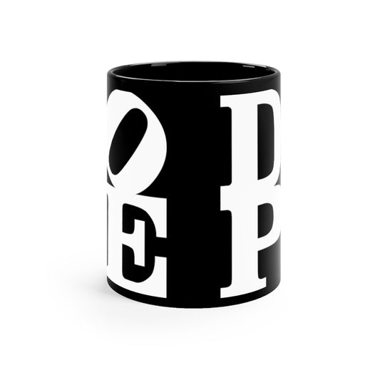 DOPE Black 110z mug