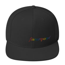 Load image into Gallery viewer, FineArtPosse™ Black Snapback Hat
