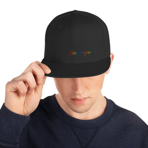 FineArtPosse™ Black Snapback Hat