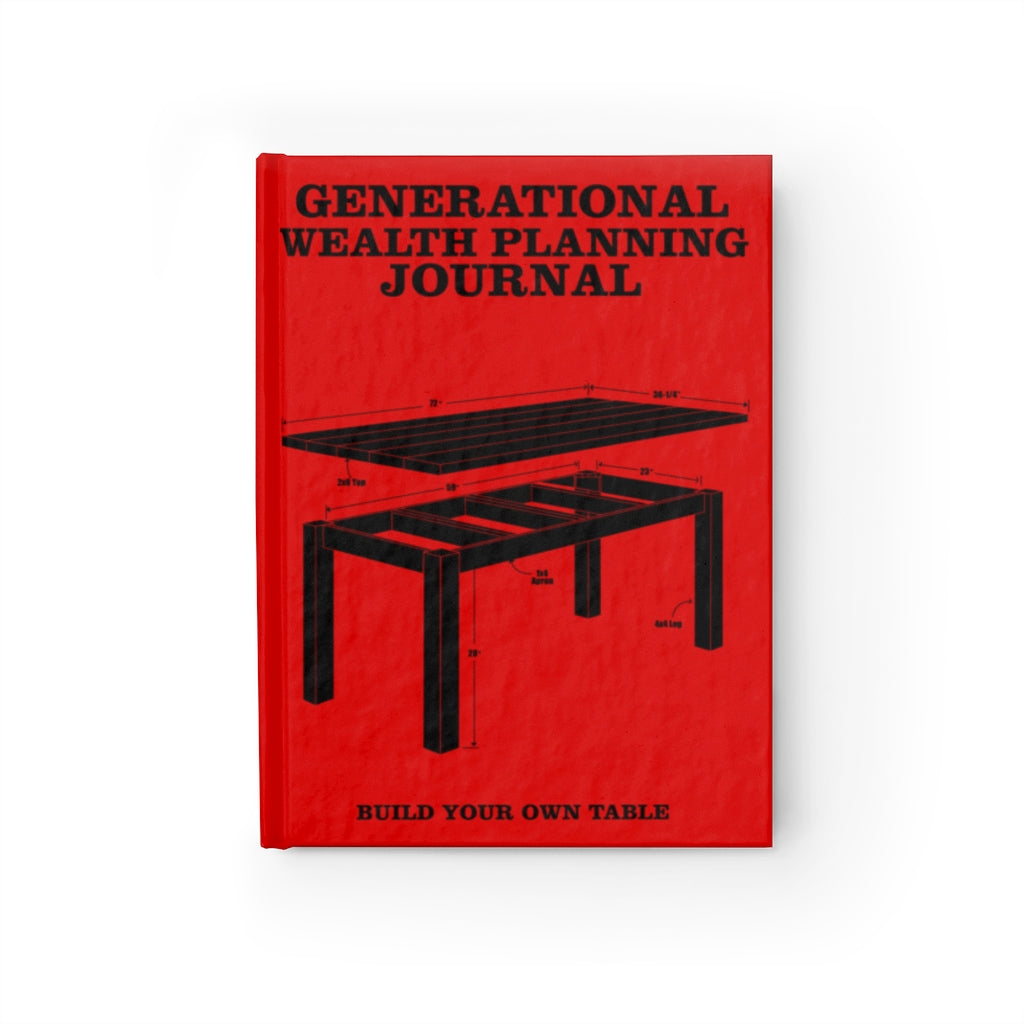 Build Your Own Table - Lined Journal – GOLDFINGERSHOP