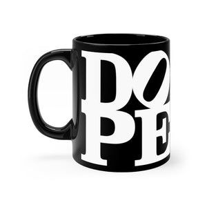 DOPE Black 110z mug