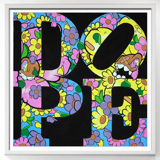 DOPE x Paperfrank Collab - 24” x 24” Limited Edition Print