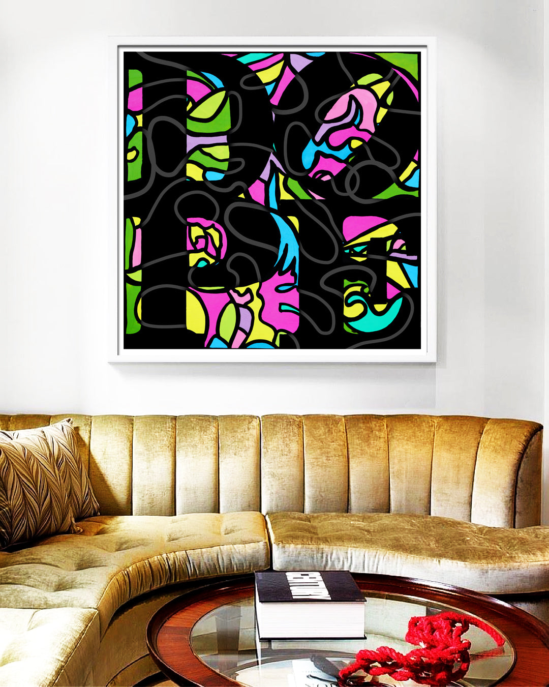 DOPE x Melissa Mitchell Collab - 24” x 24” Limited Edition Print