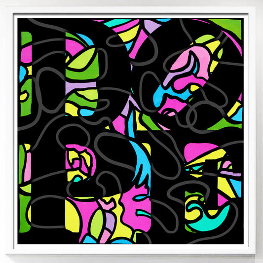 DOPE x Melissa Mitchell Collab - 24” x 24” Limited Edition Print