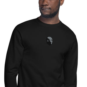 BLACK JACK Embroidered Men's Champion Long Sleeve Shirt