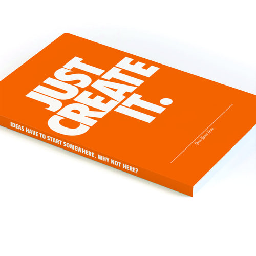 JUST CREATE IT - Soft Cover Notepad
