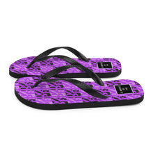Load image into Gallery viewer, DOPE Flip-Flops in Purple