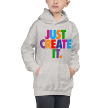 Load image into Gallery viewer, JUST CREATE IT - Kids Hoodie