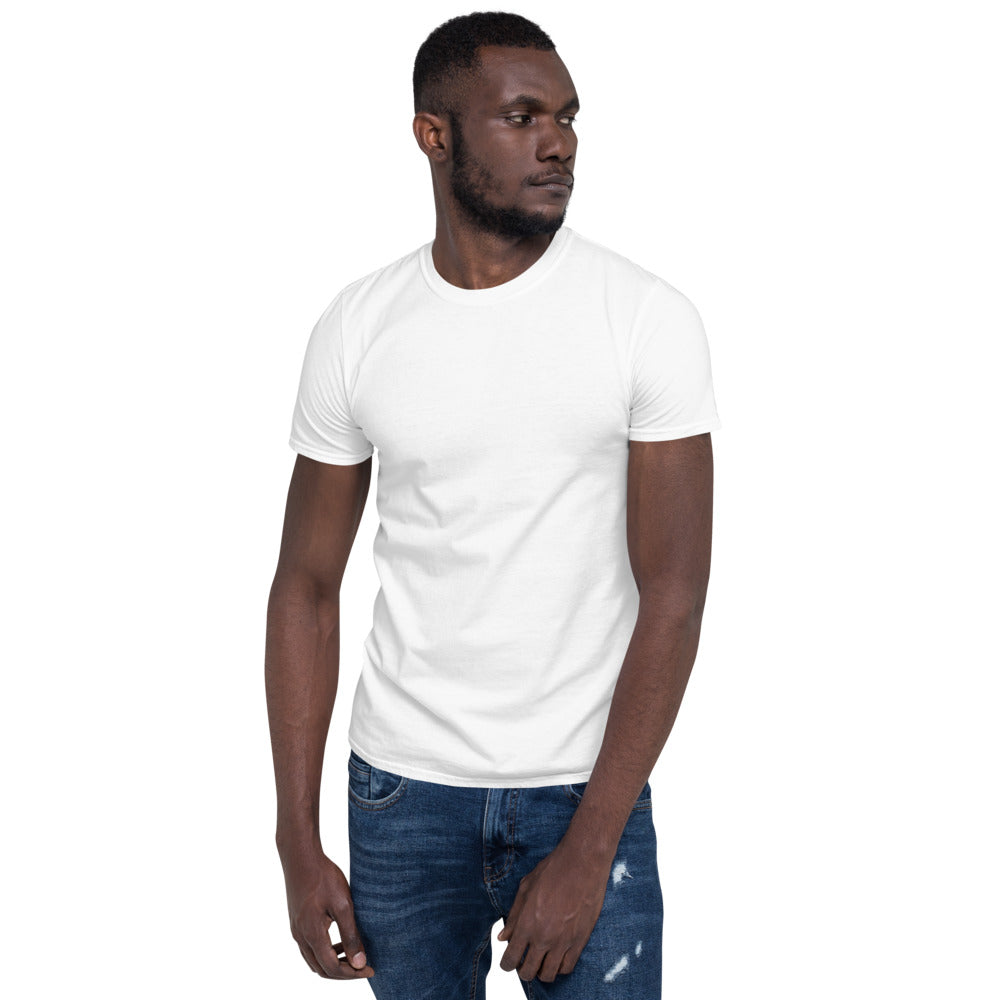 JUST CREATE IT - Unisex White Print Tee