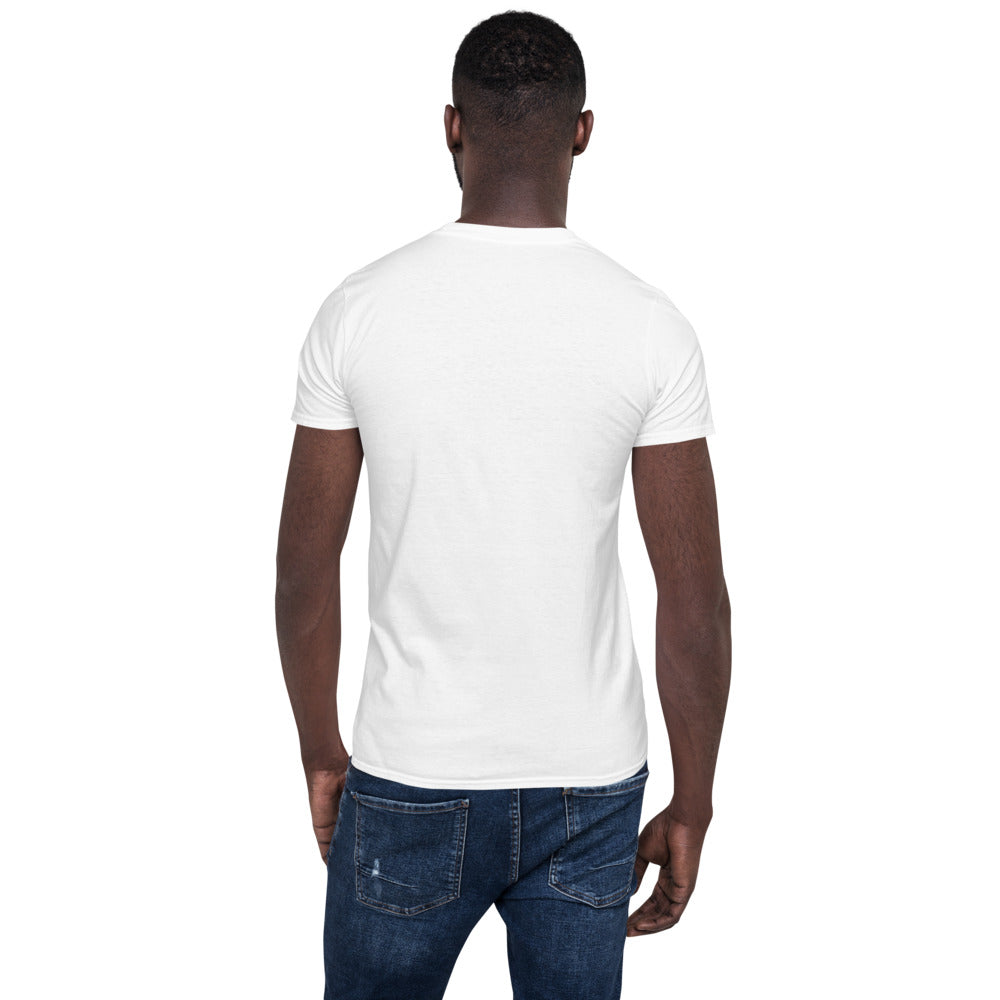JUST CREATE IT - Unisex White Print Tee