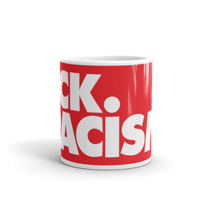 FCK Racism Mug in Red
