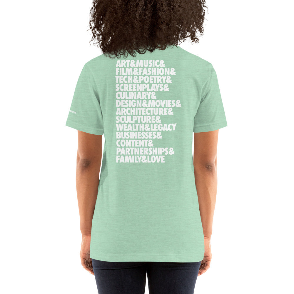 Women's / Unisex JUST CREATE IT Tee (Multiple Colors)