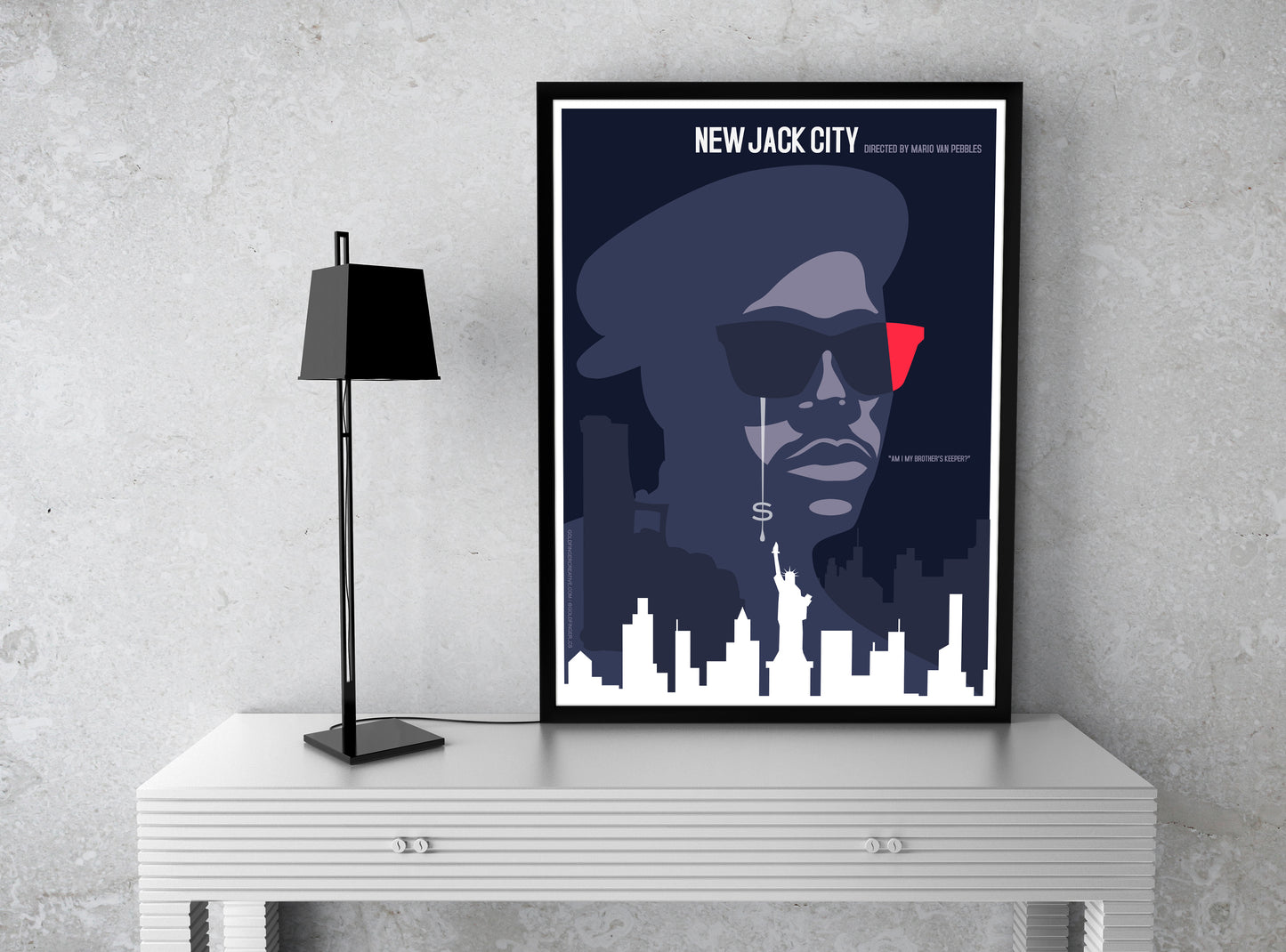 New Jack City by GOLDFINGER cs - Luxe Print on Paper