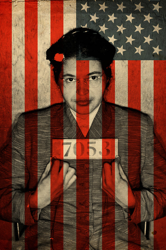 The All-American Rosa Parks 24" x 36" - Print